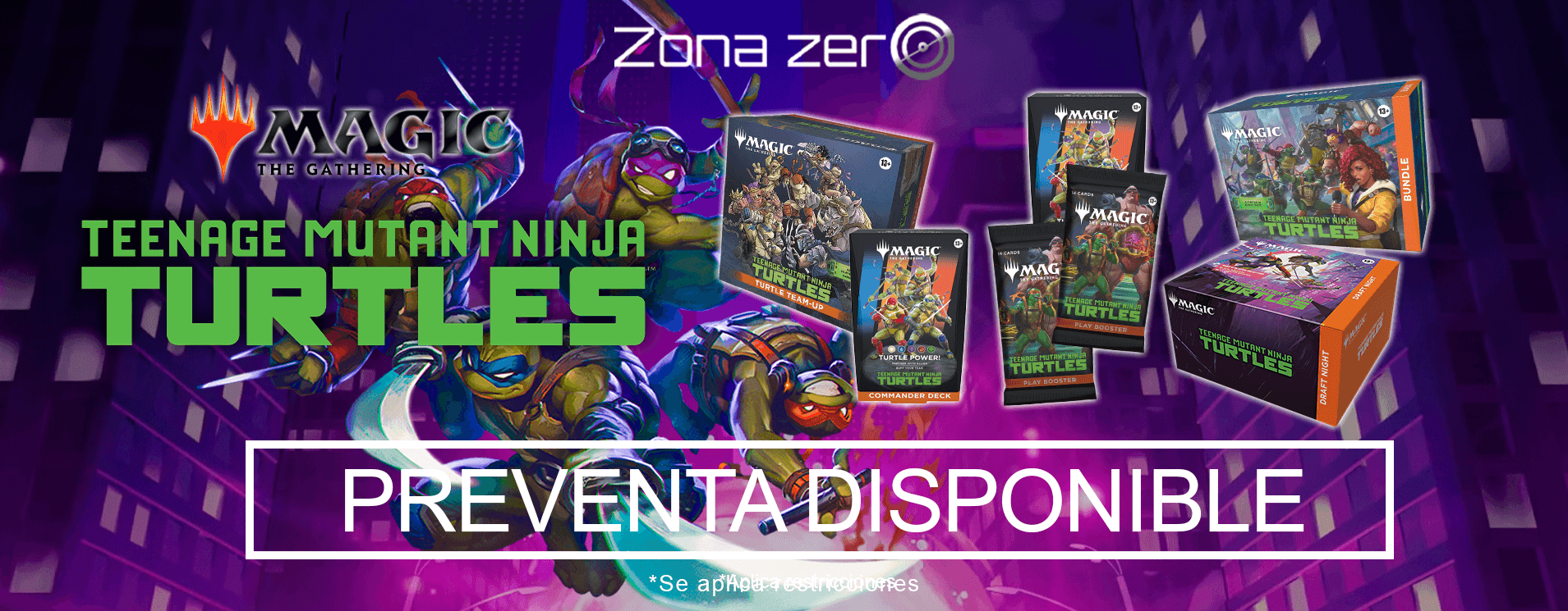 Magic The Gathering Teenage mutant ninja turtles - Zona Zero TCG Store